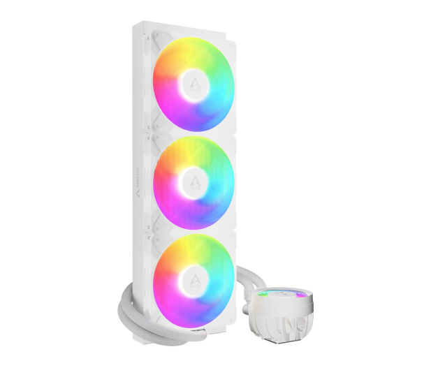 ARCTIC Liquid Freezer III Pro 420 ARGB White 3x140mm ACFRE00189A - 1353161 - zdjęcie